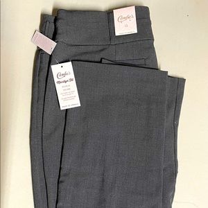 Candies gray slacks size 13 NWT